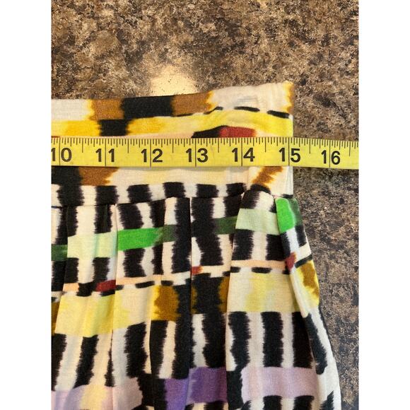 Paul Smith Black Label Multi Color Balloon Hem Mini Skirt Size Large - Picture 6 of 7